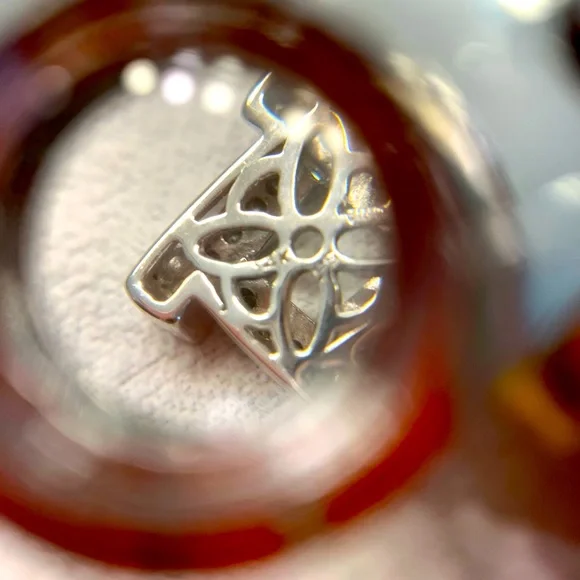 💥 Genuine Diamond Stud Earrings w/ Jackets in 14k white gold - Stunning - Picture 6 of 8